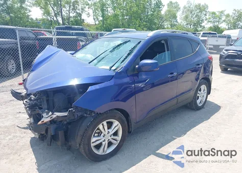 2011 Hyundai Tucson Gls from USA, damaged, VIN KM8JUCAC7BU297777